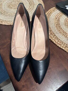 Cole Haan Women's Black Pointed Toe Heels Size 9.5
